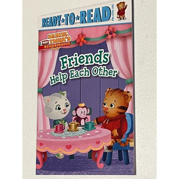 Friends Help Each Other Daniel Tigers Neighborhood Book Kid Fiction Early Reader - Picture 4 of 9